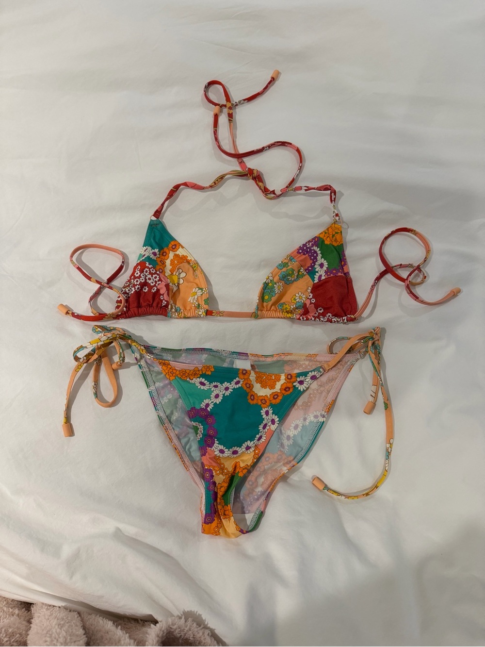 Zimmerman Floral Patchwork Bikini
